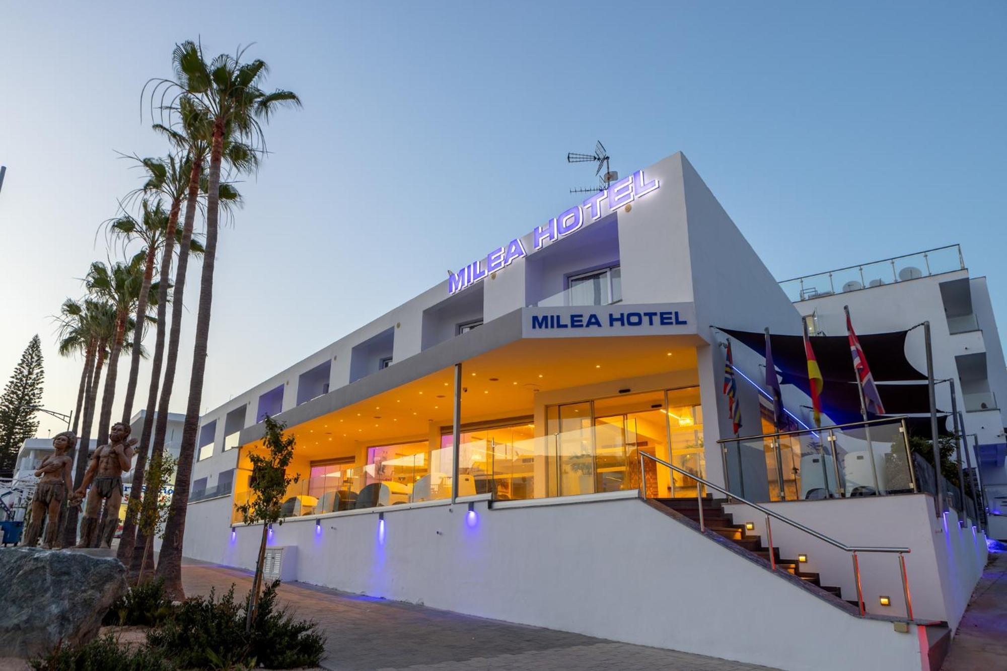 Milea Hotel Ayia Napa Exteriör bild